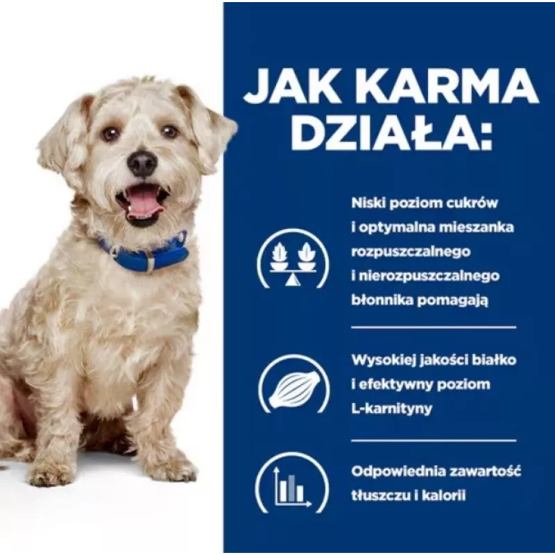 HILL'S Prescription Diet Diabetes Care Chicken - šlapias šunų maistas - 370 g