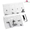 TV laikiklis sieninis MACLEAN MC-740 13–23 col., VESA iki 100x100, apkrova 30 kg