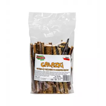 Alegia Rodent Treat Twigs 100 g – augalinio skonio, be cukraus ir glitimo dantų priežiūros lazdelės smulkiems graužikams