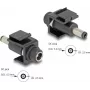 DeLOCK Keystone modulis DC 5,5 × 2,5 mm motina–tėvas juodas