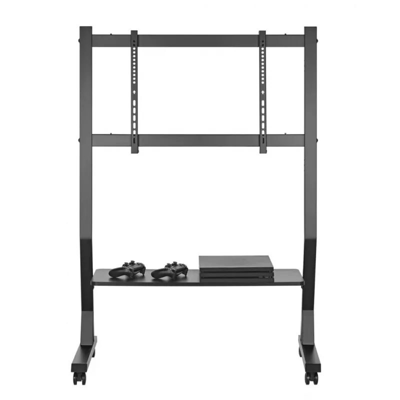 Mobilus televizoriaus stovas ART STO SD-22, 45–90 colių, VESA 100×100–800×400, 60 kg, plienas, ratukai