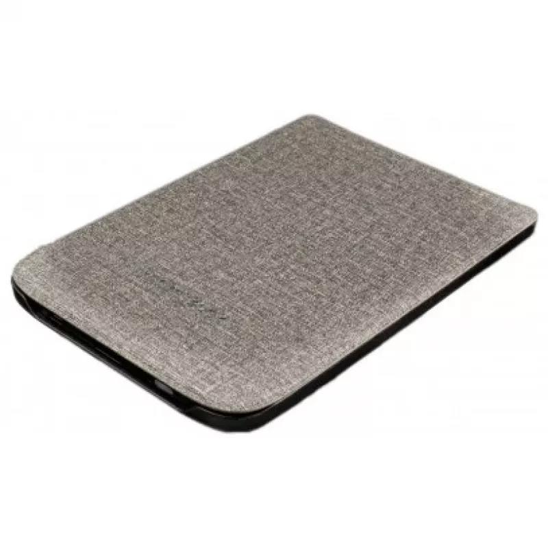 Dėklas planšetei WPUC-627-S-GY Pilka (PocketBook Touch Lux 4, Lux 5, Color, Touch HD 3, Basic Lux 2)
