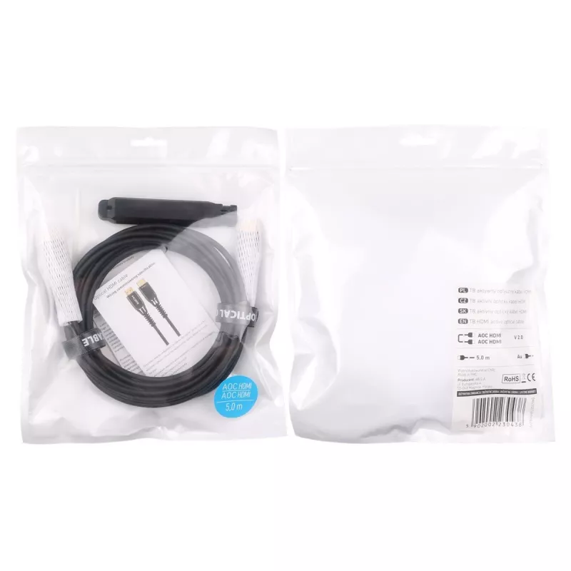 Lenovo HDMI optinis kabelis (5m, HDMI 2.0, vaizdo kabelis)