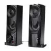 2 in 1 PC garsiakalbis Soundbar kompiuteriui su RGB LED apšvietimu, stereo, USB, 2 x 3W, AUX 3.5 mm