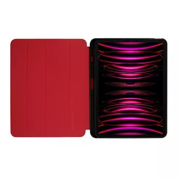 Crong Flexfolio dėklas raudonas, skirtas iPad 11 Pro / iPad Air 10.9 (27,7 cm / 10,9 inch)