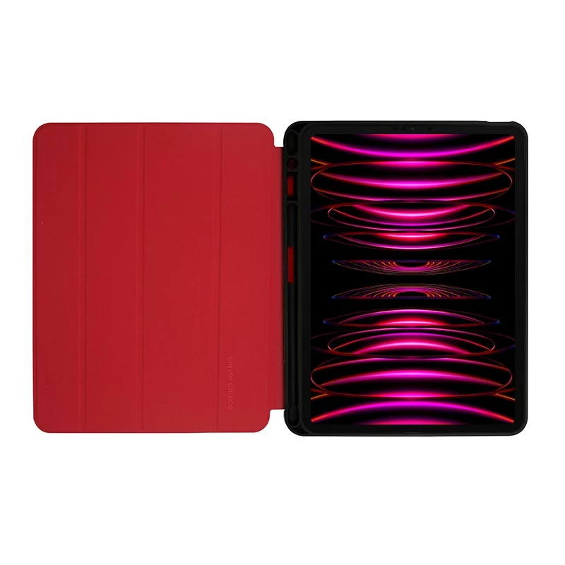 Crong Flexfolio dėklas raudonas, skirtas iPad 11 Pro / iPad Air 10.9 (27,7 cm / 10,9 inch)