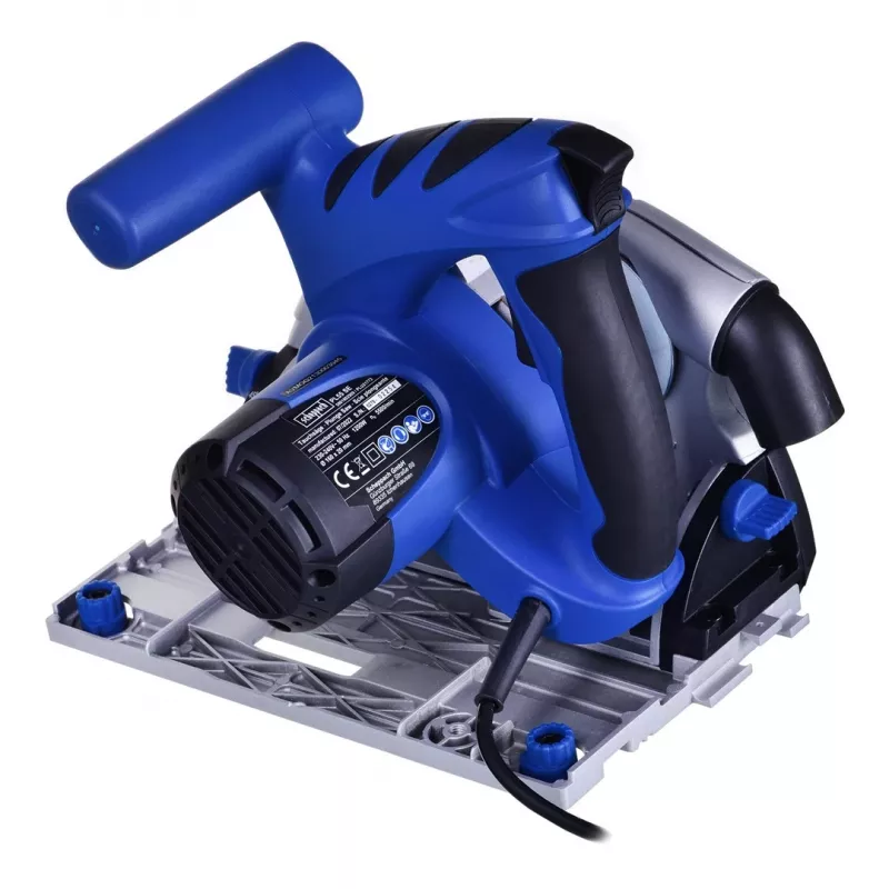 Diskinis pjūklas Scheppach PL55, 1200 W, 230 V, diskas Ø160 mm, 24 dantys, pjovimo gylis 49,5 mm (90°), nuožulnus pjovimas, mediena
