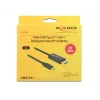 DeLOCK 85256 vaizdo kabelio adapteris 2 m USB Type-C – DisplayPort juodas