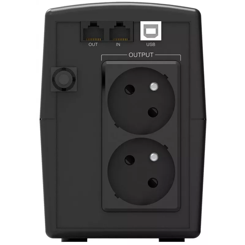PowerWalker VI 600 STL linijinis-interaktyvus UPS 0.6 kVA 360 W 2 AC lizdai