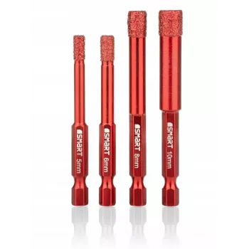 Skylėtųjų pjūklų rinkinys Smart365 5–10 mm, HEX, 4 vnt.