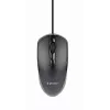 Gembird KBS-UO4-01 Klaviatūra ir pelė biurui USB QWERTY JAV anglų juoda
