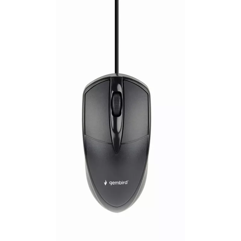 Gembird KBS-UO4-01 Klaviatūra ir pelė biurui USB QWERTY JAV anglų juoda