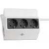 Brennenstuhl 1150070 ilginimo laidas 3 m, 3 kištukiniai lizdai, vidaus patalpoms, IP20, antracitinis/baltas, 16 A