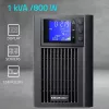 UPS QOLTEC Pure Sine Wave 1kVA 800W su AVR ir LCD ekranu