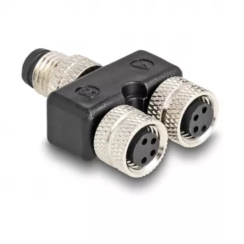 Kabelių šakotuvas DeLOCK 60577 Juodas PVC M8 22mm 24mm 10mm