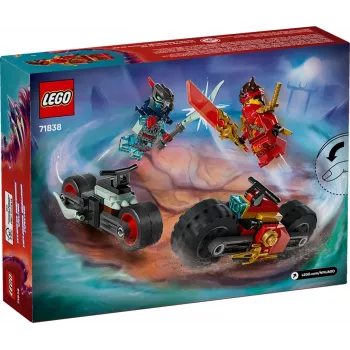 LEGO konstruktorius NINJAGO 71838 Kai motociklo greičio lenktynės — 79 dalių, 2 minifigūrėlės, amžius 6+, matmenys 40×30×90 mm