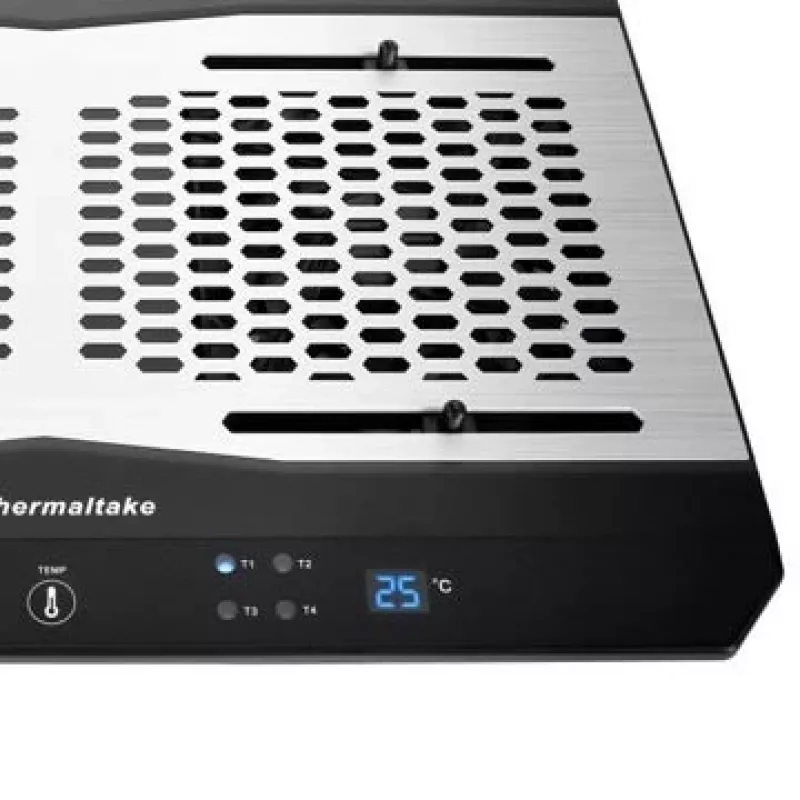 Thermaltake Massive TM nešiojamojo kompiuterio aušinimo padas, 2 x 120 mm ventiliatoriai, CL-N002-PL12BL-A