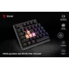 Savo Phenix SAVGK-RED mechaninė klaviatūra žaidimams 75% Gateron Pro RGB belaidė RF Bluetooth USB QWERTY