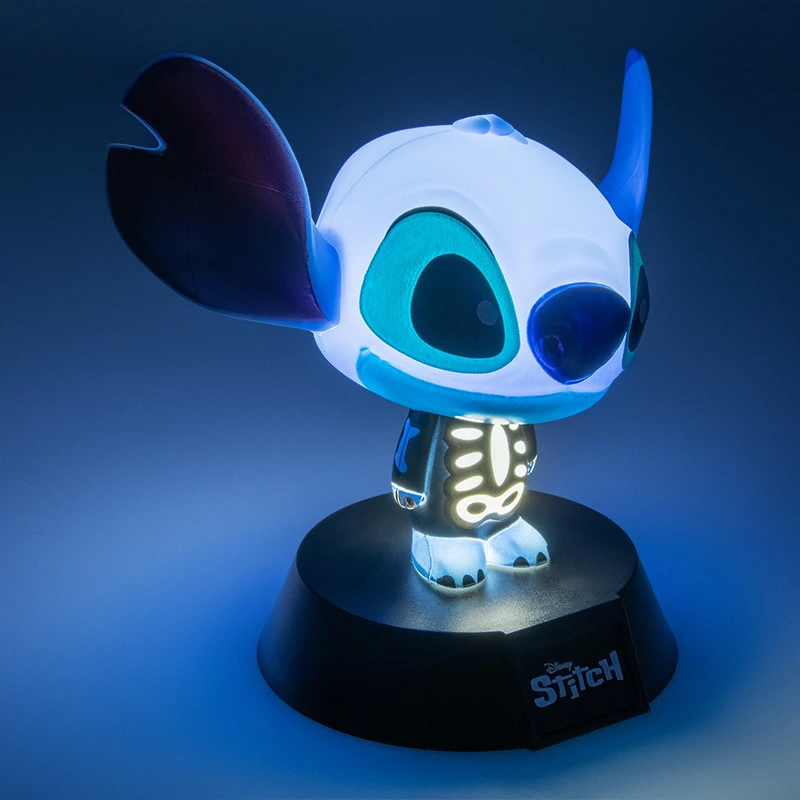 Stalinė lempa Paladone Stitch Skeleton Icon Light – personažo naktinė šviesa