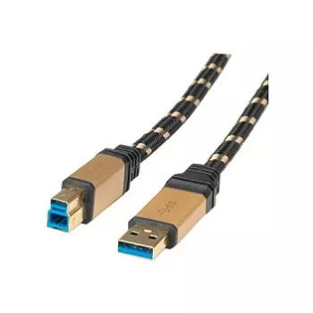 ROLINE Gold USB laidas – USB A (kištukas) į USB B (kištukas)