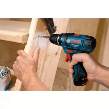 Bosch GSR 12V-15 Professional gręžtuvas-suktuvas 650 g Juoda, Mėlyna, Raudona, Sidabrinė