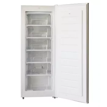 Šaldiklis Ravanson ZM-150 – laisvai pastatomas, 156 L, 6 stalčių, R600a, 41 dB, E klasė