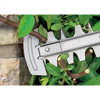 Akumuliatorinis gyvatvorių žirklių pjūklas Bosch EasyHedgeCut 18-45 — 45 cm dvigubi peiliai, 18 V baterija, 2,3 kg