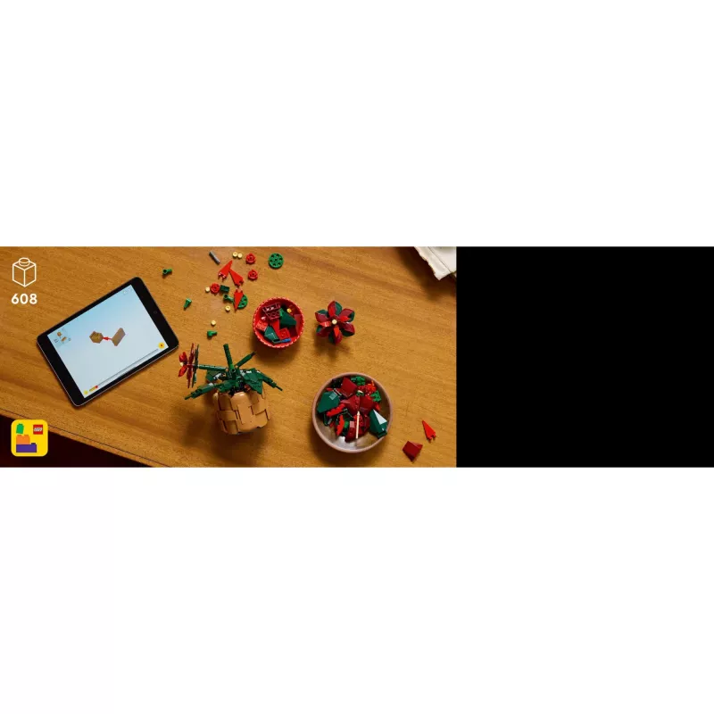 LEGO ICONS 10370 Puansetija