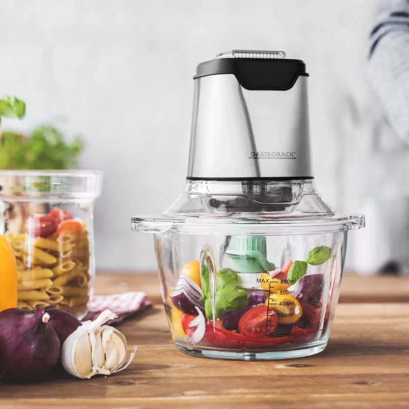 Elektrinis smulkintuvas Gastroback Design Mini Chopper Plus