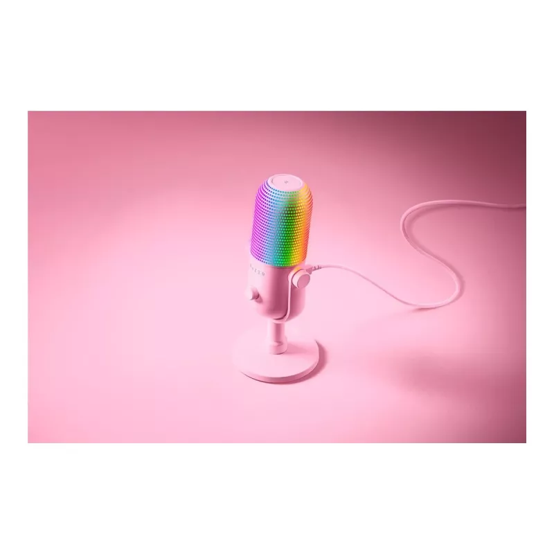 Razer Seiren V3 Chroma Pink PC mikrofonas