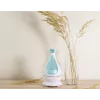 Minimu aromaterapijos difuzorius su LED apšvietimu, 400 ml, baltas