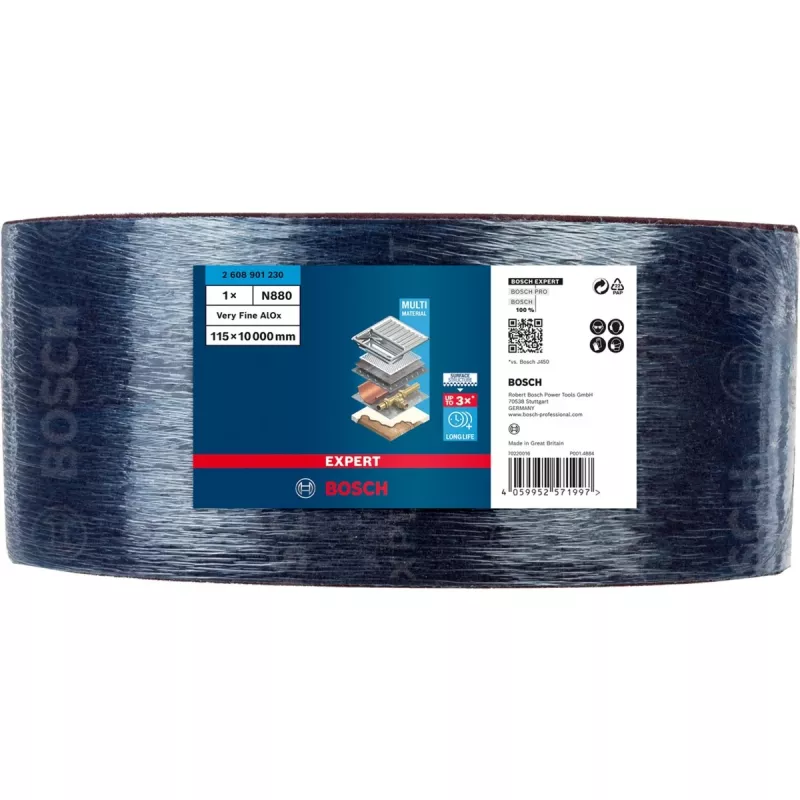Bosch 2 608 901 230 šlifavimo juosta, labai smulki, 1 vnt.