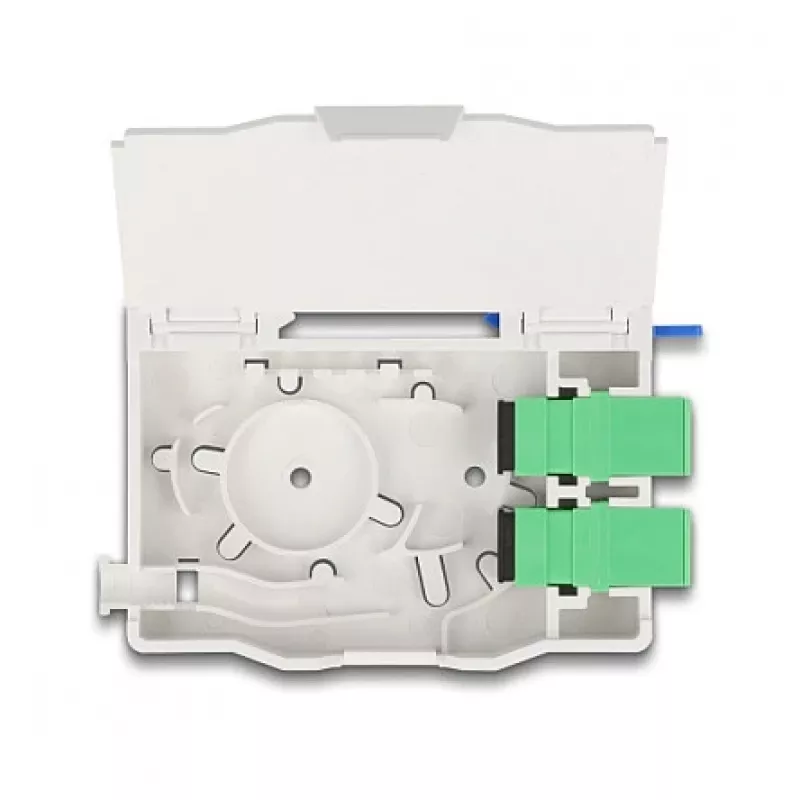 Optinė skaidulų jungiamoji dėžė DeLOCK 85935 SC Simplex balta