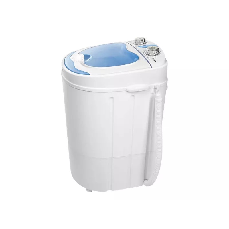 Skalbimo mašina su viršutiniu pakrovimu Mesko MS 8053 – 3 kg talpa, 360×370×530 mm, mėlyna/balta