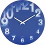 NeXtime 3077bl 3D sieninis laikrodis, Ø39.5 cm, mėlynas/baltas