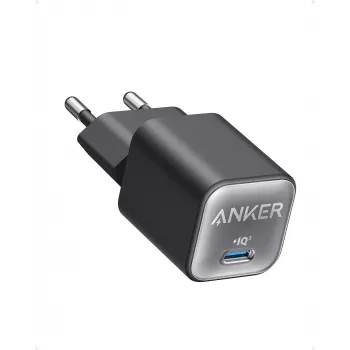 Vidinis AC įkroviklis Anker 511 Nano 3 — 30W, 1× USB-C, 100–240V, juodas