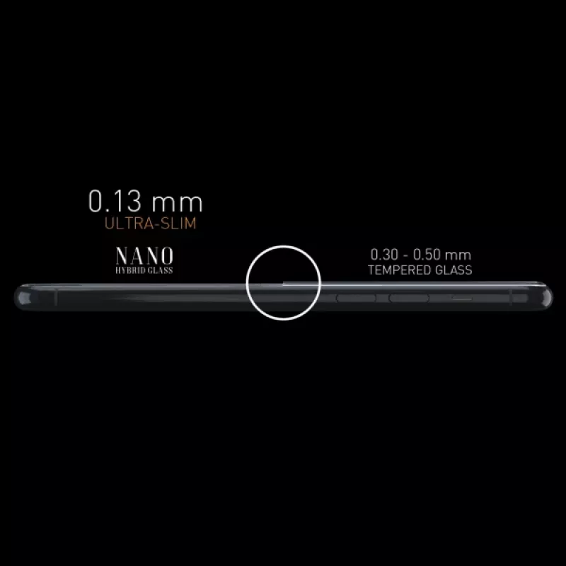 Samsung Galaxy Watch Active 2 44 mm Sbox Nano Hybrid Glass 9H ekrano apsauginis stiklas