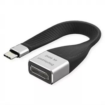 ROTRONIC-SECOMP Roline - adapterio laidas - USB-C (kištukas) į DisplayPort (lizdas)