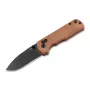 Sulankstomas peilis BOKER MAGNUM Rockstub Brown Micarta 2.0 — 14C28N geležtė