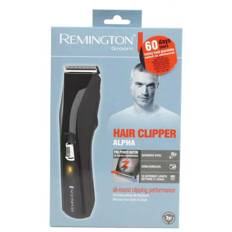Plaukų kirpimo mašinėlė Remington REM-HC5150, juoda