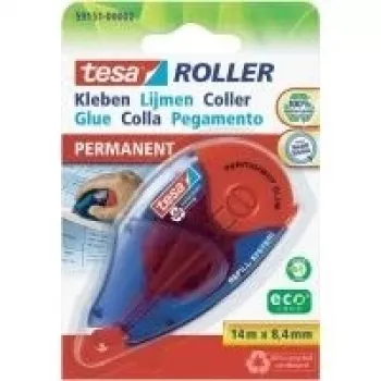 Tesa 59151-00002-06 klijų volelis — sausi klijai popieriui, 1,4 cm x 84 m