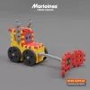 Konstruktorius Marioinex Mini Waffle Constructor – 141 detalė, įvairiaspalvis, nuo 5 metų