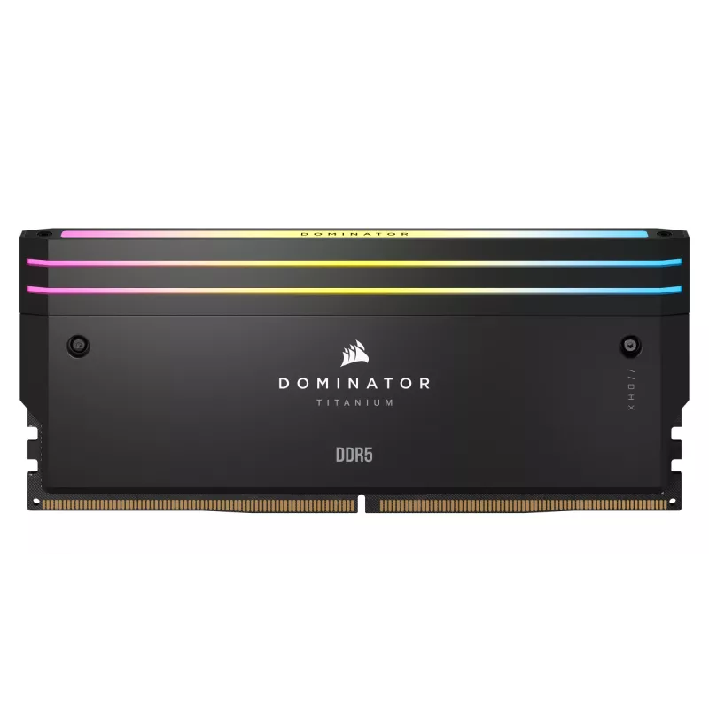 Dominator Titanium DDR5-6600, CL32, Intel XMP 3.0 - 32 GB dual kit, black