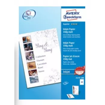 Fotopopierius A4 Avery 2579-100