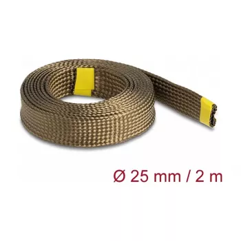 Kabelio rankovė DeLOCK 20889 Ruda Bazalto pluoštas 2,5 cm