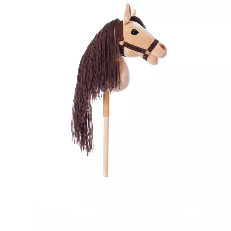 Žirgas ant lazdos HOPPIHORSE Hobby Horse A3 smėlio spalvos