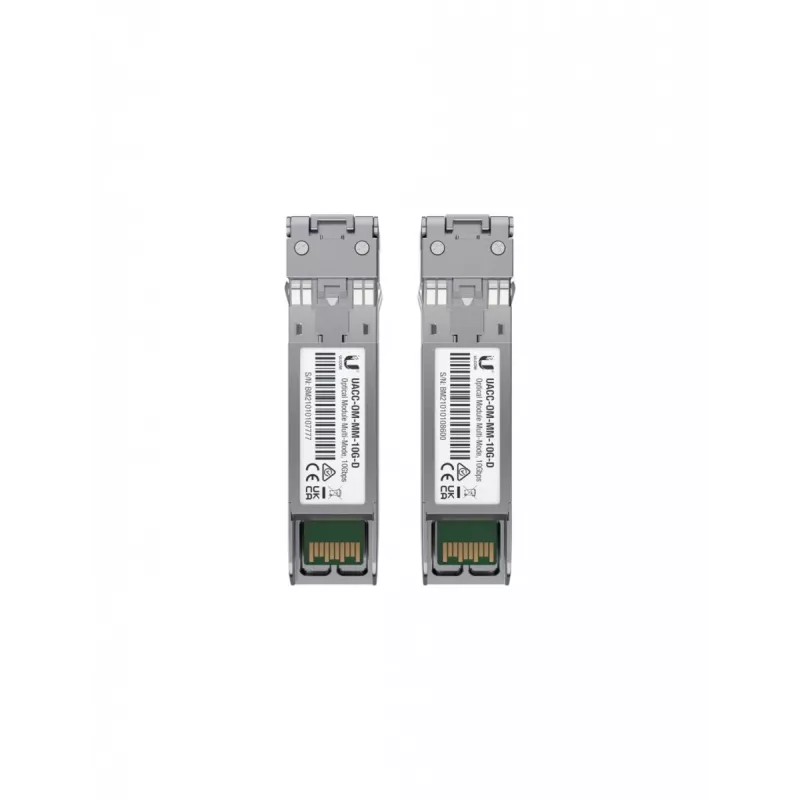Ubiquiti UACC-OM-MM-10G-D-20 10G daugiamodis SFP+ siųstuvas-imtuvas, dvigubas LC, 850 nm, iki 300 m, 20 vnt.