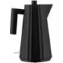 Alessi MDL06/1 B Plisse Elektrinis virdulys 100 cl, Juodas (MDL06/1 B)