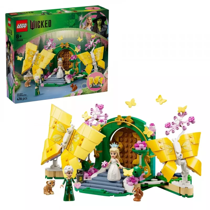 LEGO Wicked 75688 Glindan Vestuvių Diena – teminis rinkinys