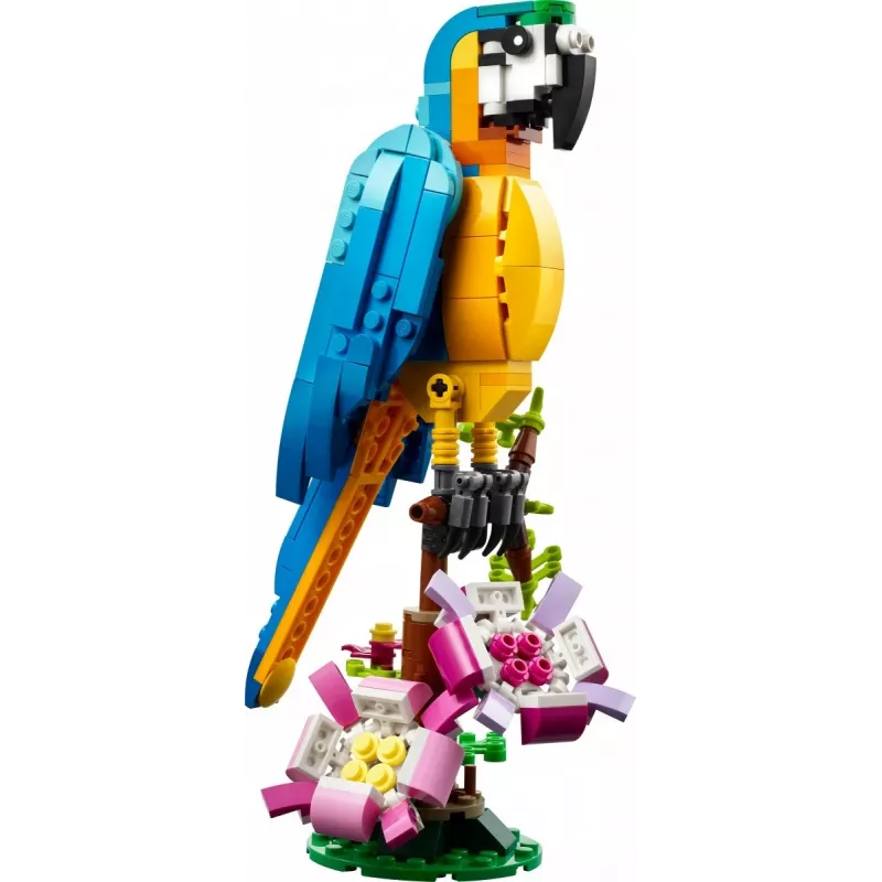 LEGO kūrybinis rinkinys Egzotiška papūga 31136 – Creator modelis, 253 detalės, 220×120×110 mm